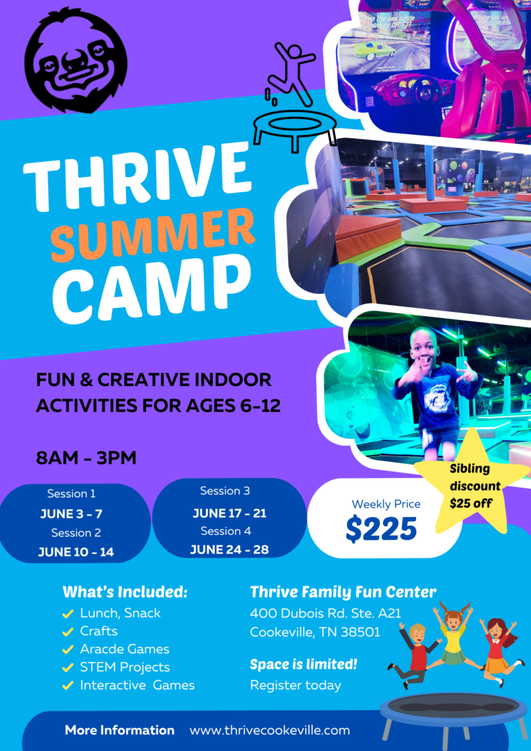 Thrive Family Program Thrive Family Fun Center - Thrive Family Fun Center